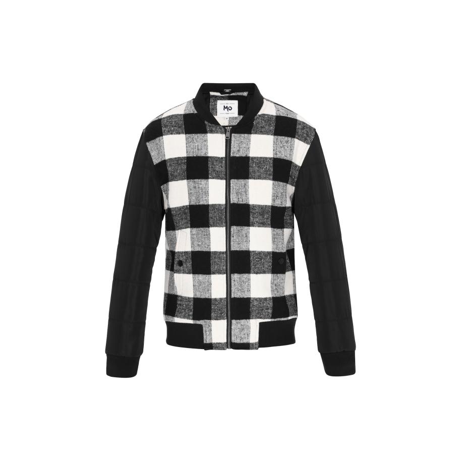 MO MO Tussenjas zwart / offwhite -