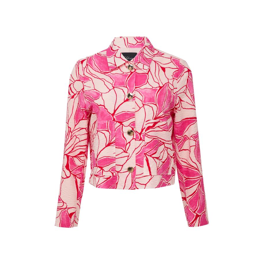 s.Oliver BLACK LABEL s.Oliver BLACK LABEL Tussenjas pink / poederroze / donkerroze -