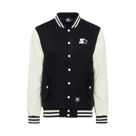 Starter Black Label Starter Black Label Tussenjas zwart / wit