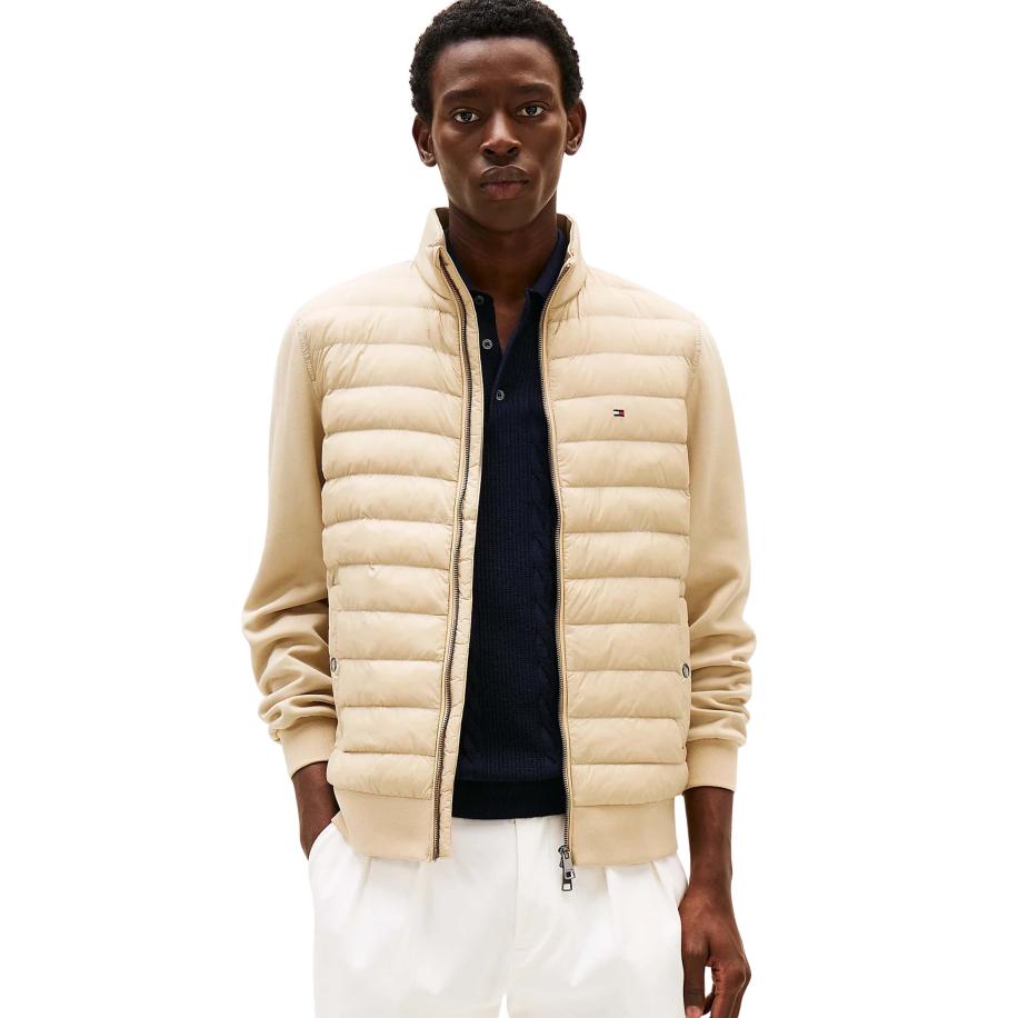 Tommy Hilfiger Mix Media Zomerjas Bruin