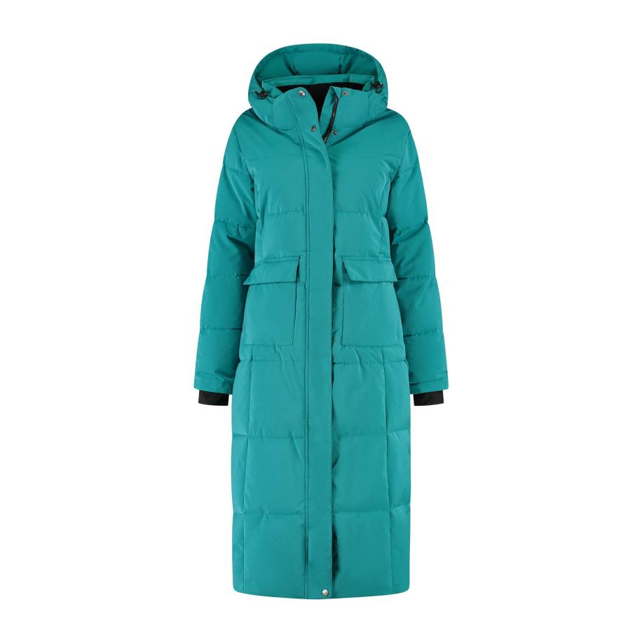 Travelin Travelin Winterjas Franska turquoise -