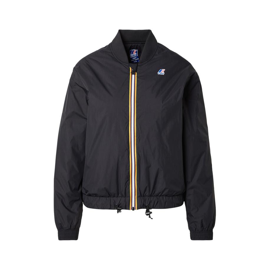 K-Way Tussenjas Le Vrai 4.0 Azelie blauw / geel / oranje / zwart Zwart