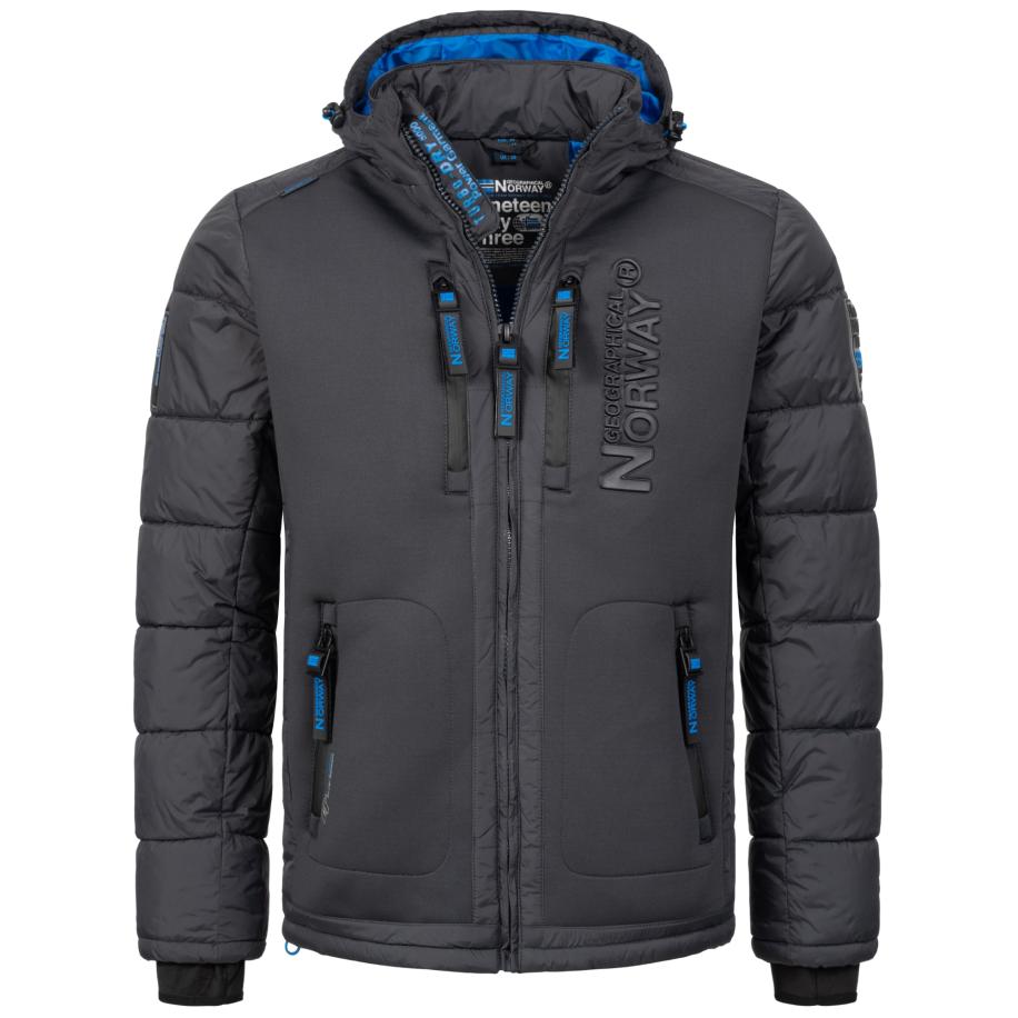 Geographical Norway GEOGRAPHICAL NORWAY Winterjas blauw / donkergrijs / zwart -