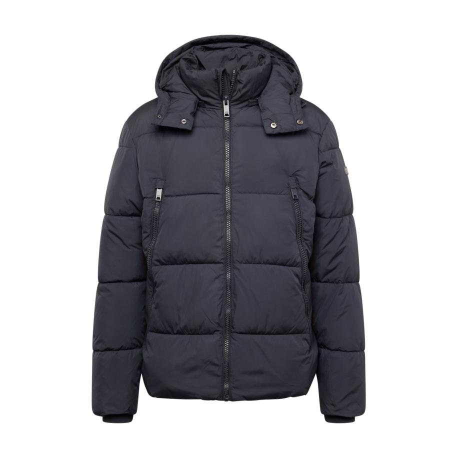 Casual Friday Casual Friday Winterjas Wilson donkergrijs -