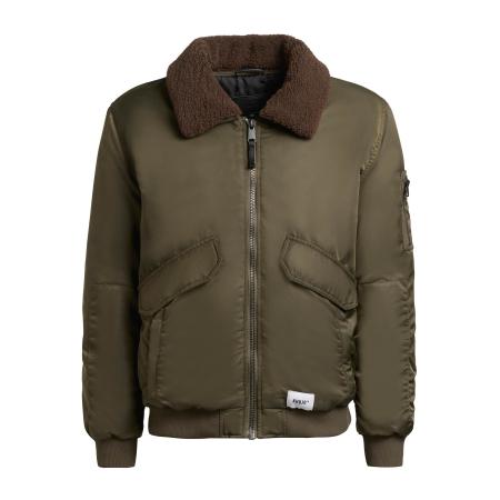 Khujo khujo Winterjas Ground donkergroen