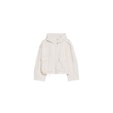 Bershka Bershka Tussenjas wit