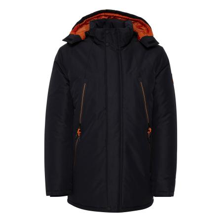 FQ1924 FQ1924 Winterjas Abbe oranjerood / zwart