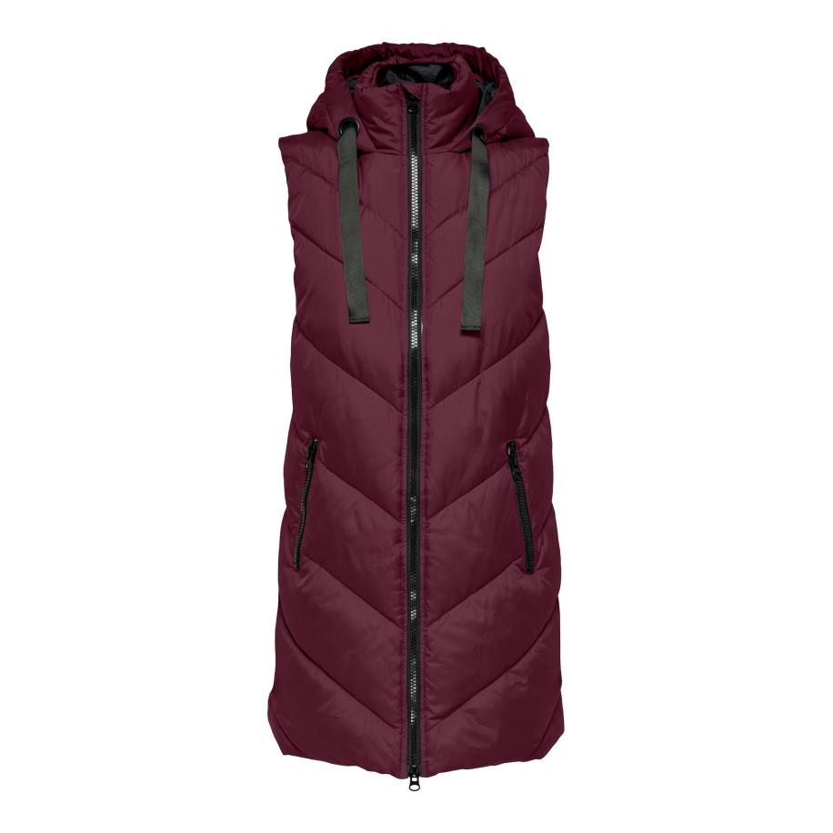 JDY JDY Bodywarmer JDYSkylar bessen / zwart -