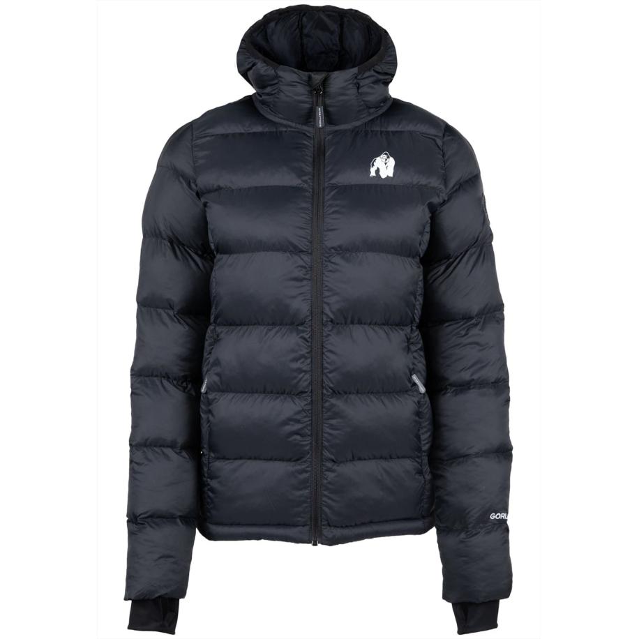 Gorilla Wear Gorilla Wear Winterjas Rachel zwart -
