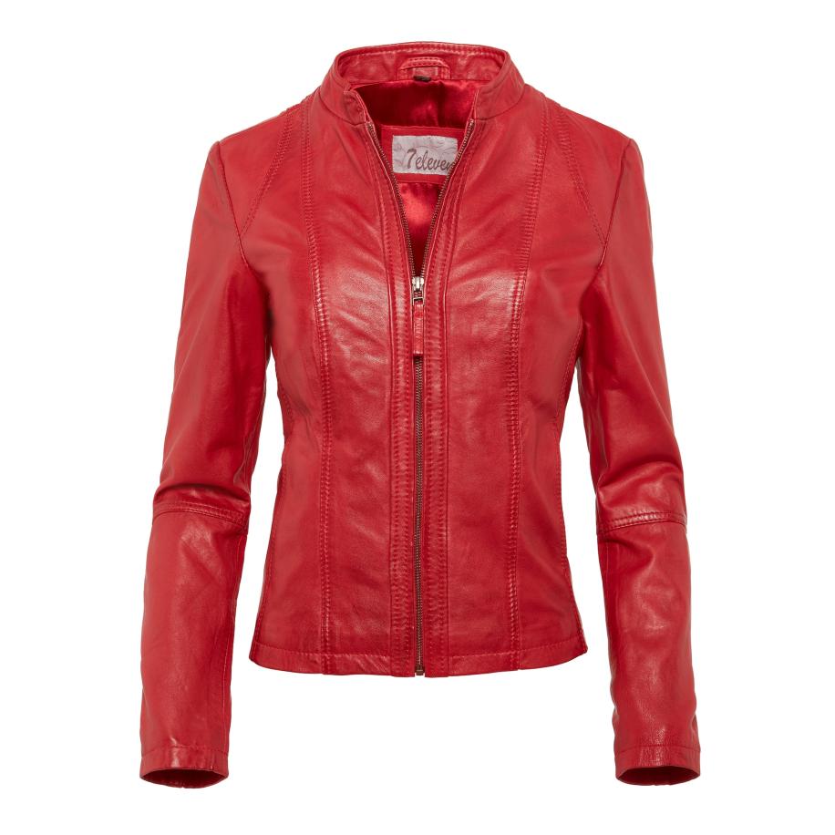 7ELEVEN 7ELEVEN Tussenjas SEAmera rood -