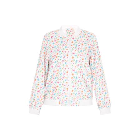 ALEKO Tussenjas blauw / groen / oranje / wit