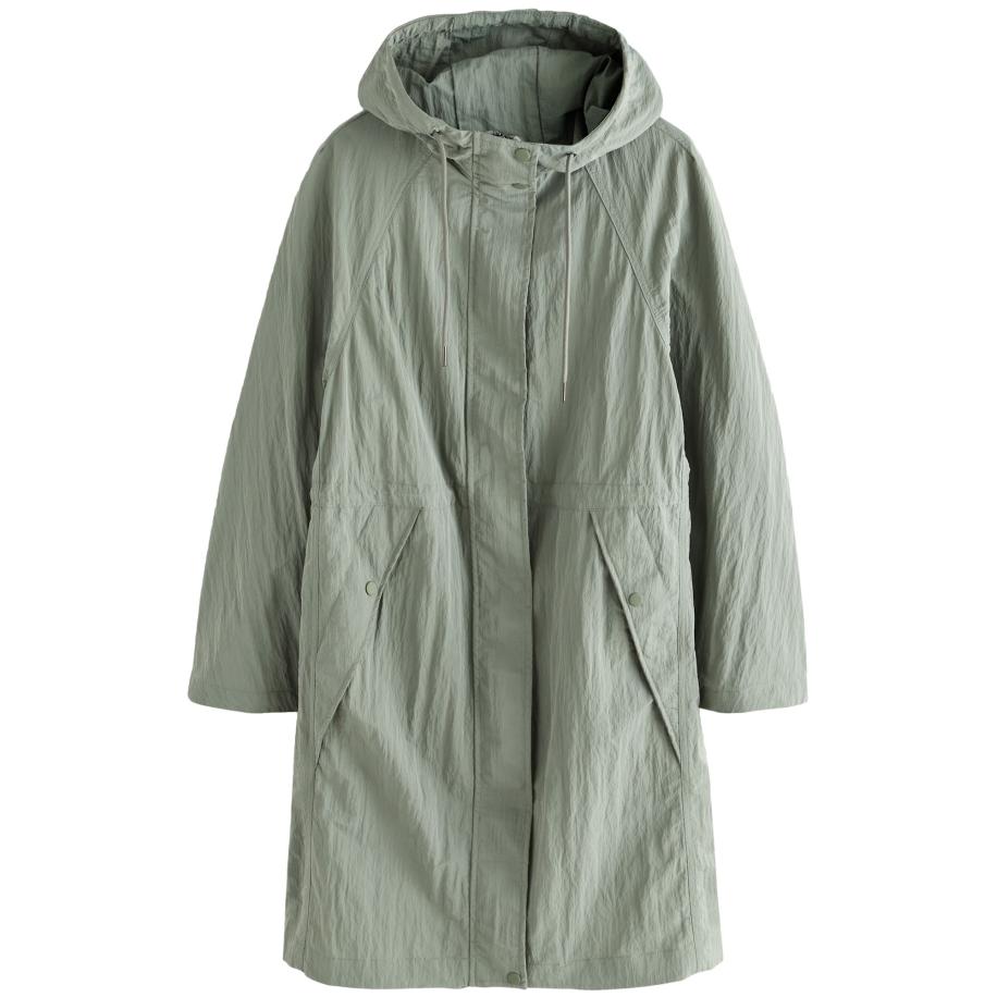Next Next Tussenparka pastelgroen -