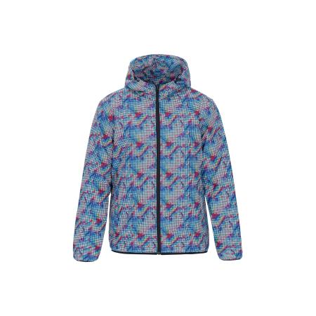 Mo ATHLSR Tussenjas blauw / grijs / rood