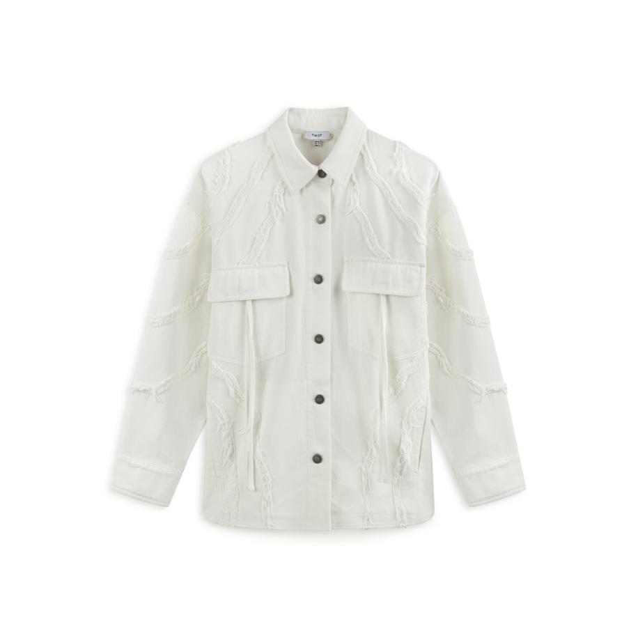 Twist Twist Tussenjas ecru -