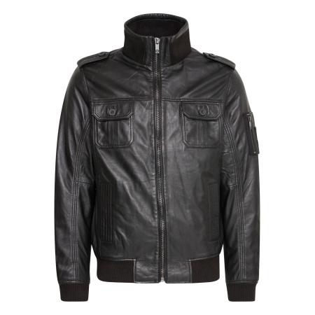 Solid !Solid Tussenjas Famash zwart