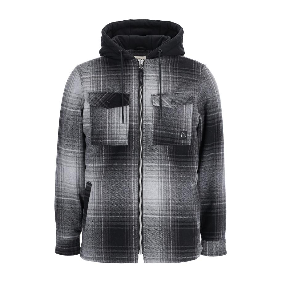 Chasin' CHASIN Tussenjas Stark Surge grijs / zwart -