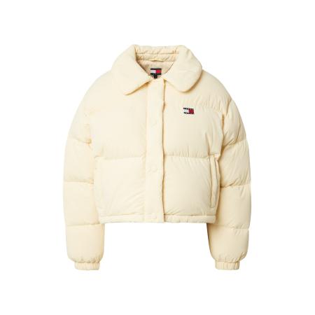 Tommy Jeans Tommy Jeans Winterjas pasteelgeel
