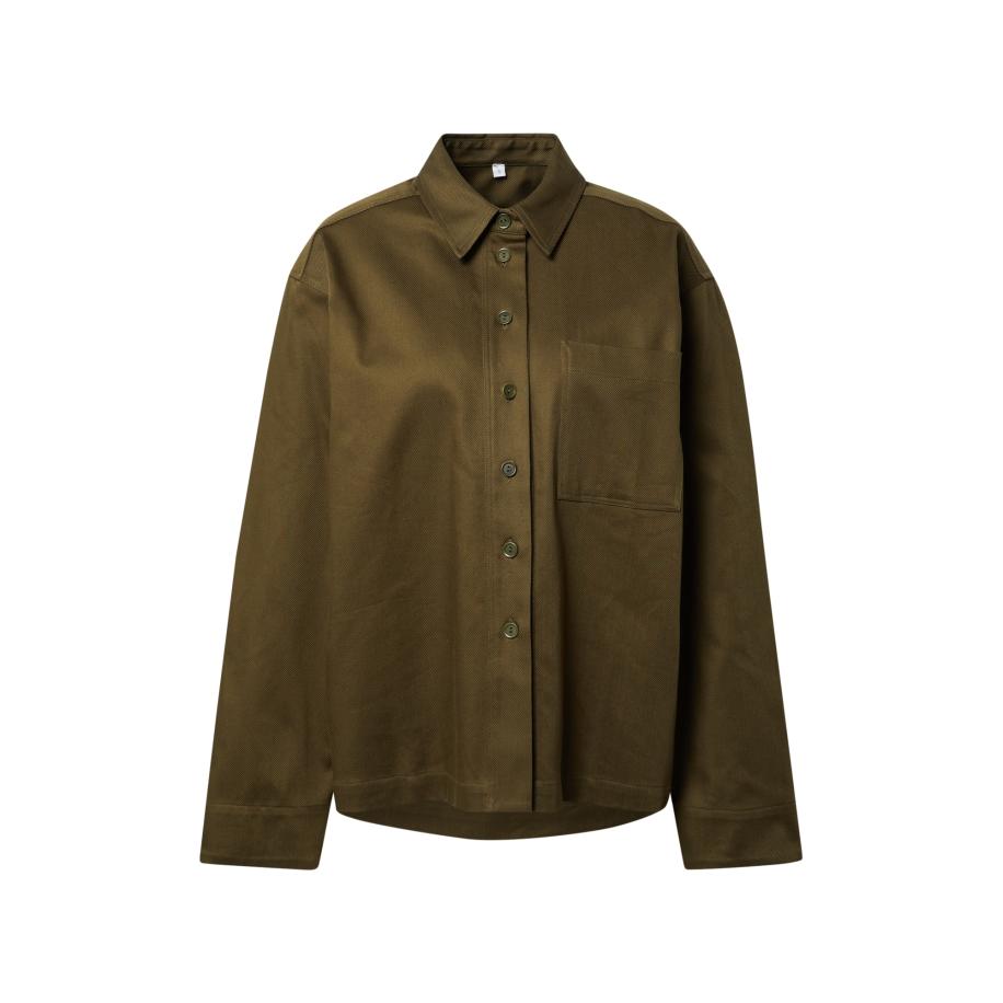 A LOT LESS Tussenjas Lana olijfgroen Groen