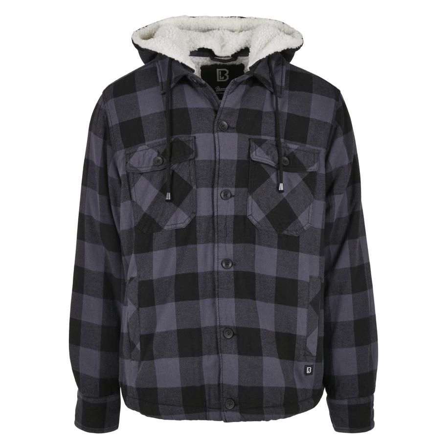 Brandit Brandit Tussenjas grijs gemêleerd / zwart -