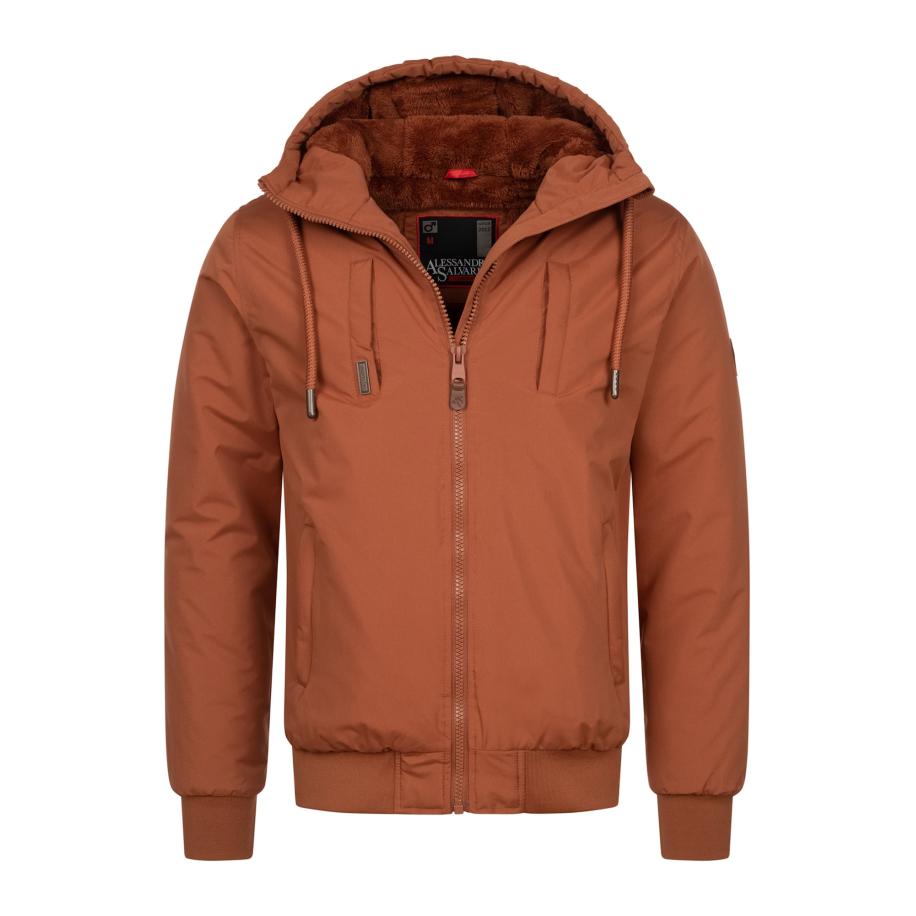 Alessandro Salvarini Alessandro Salvarini Winterjas roestrood -