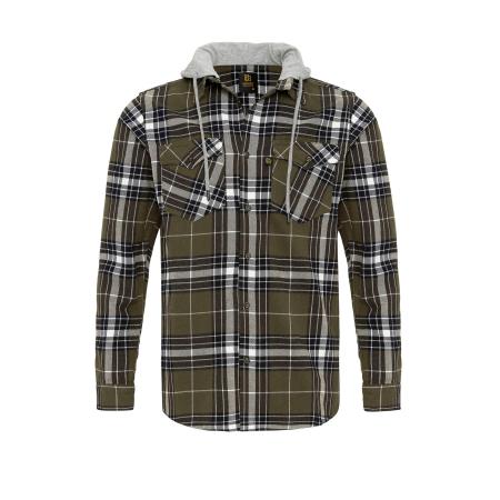 Jacey Quinn Jacey Quinn Tussenjas grijs / groen / zwart / wit