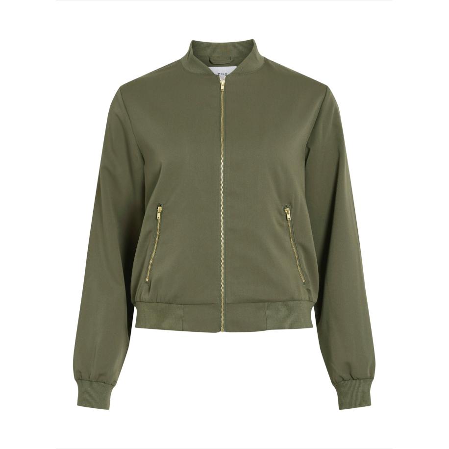 Vila VILA Tussenjas VIBUBBLE olijfgroen -