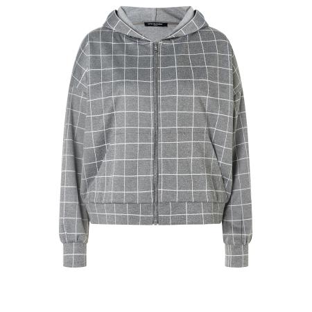 Ana Alcazar Tussenjas Amara grijs gemêleerd / wit