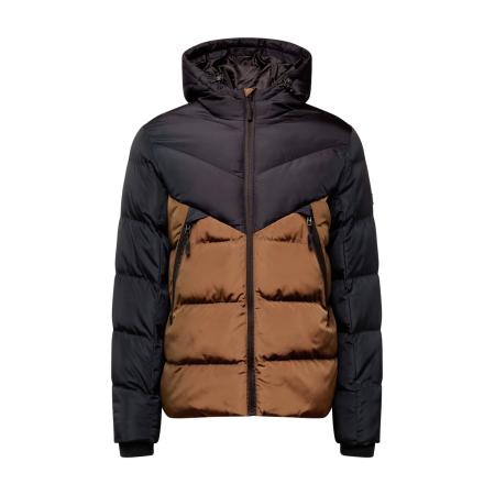 Blend BLEND Winterjas nachtblauw / bruin