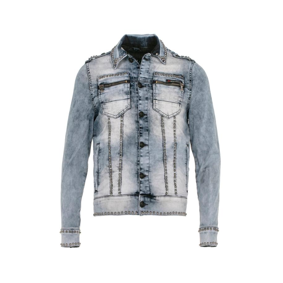 Cipo & Baxx CIPO & BAXX Tussenjas CAIN blauw denim -