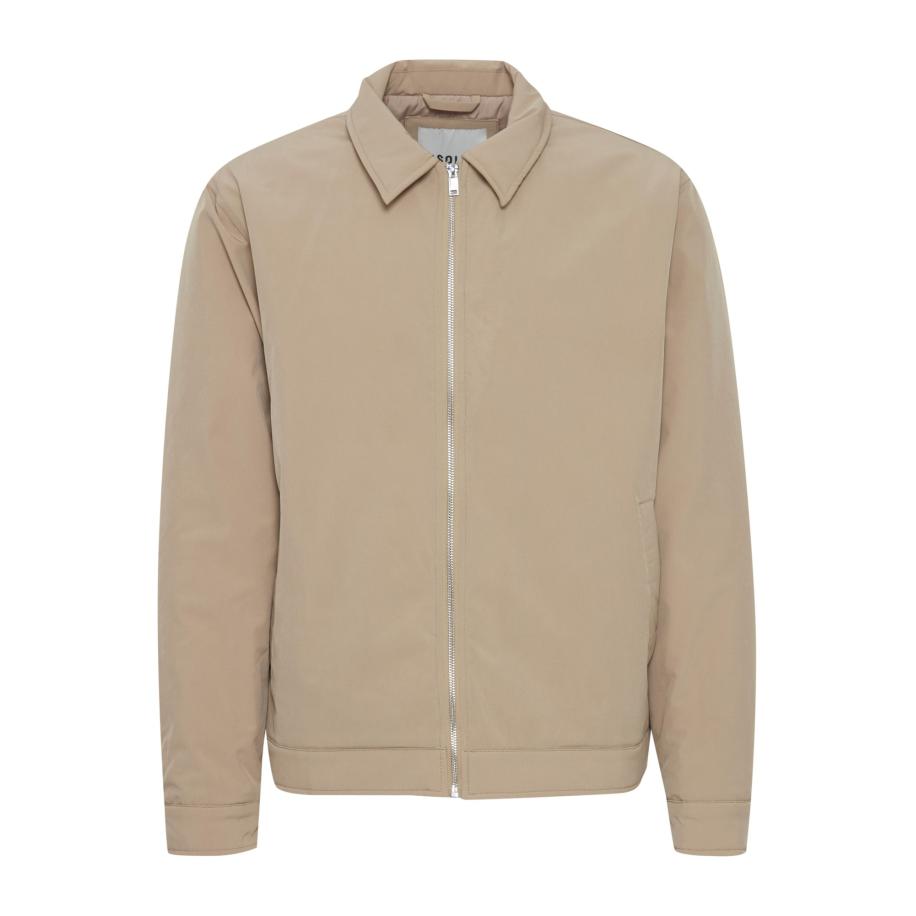 Solid !Solid Tussenjas Gore lichtbeige -