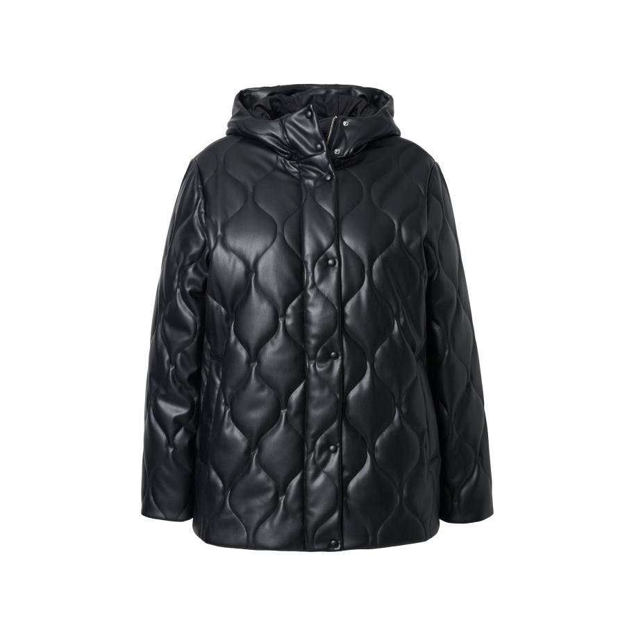 Ulla Popken Ulla Popken Winterjas zwart -