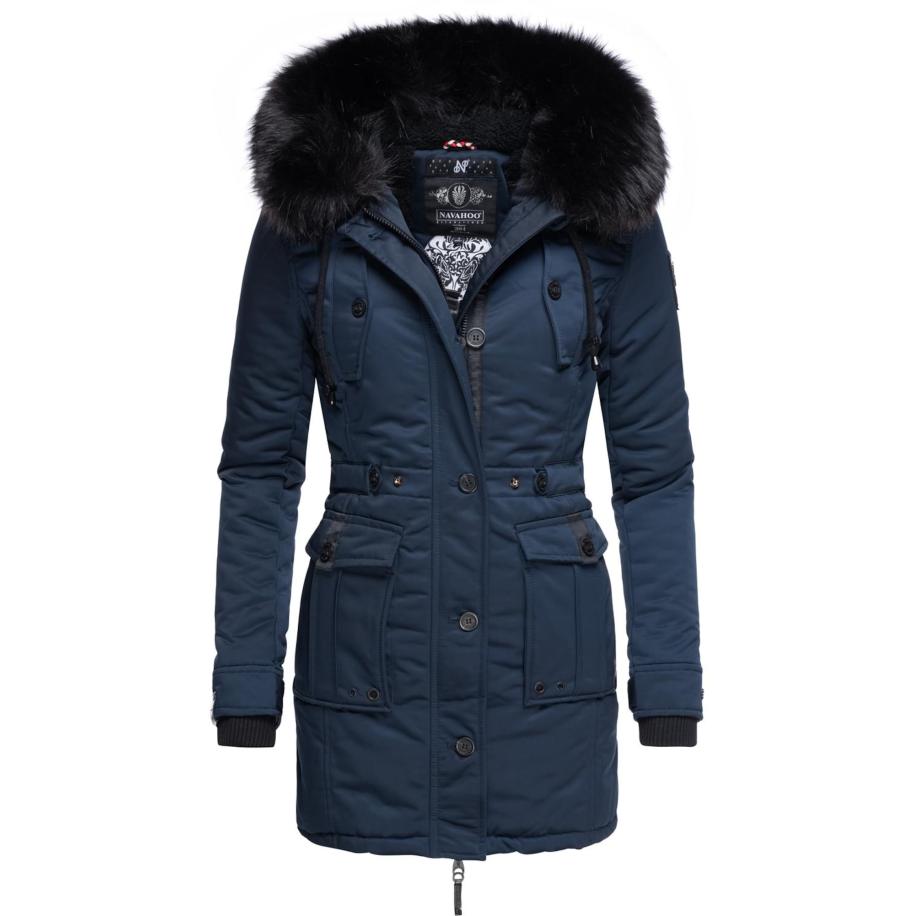 NAVAHOO NAVAHOO Winterparka donkerblauw -