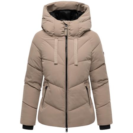 MARIKOO Winterjas Kwamee 16 donkerbeige