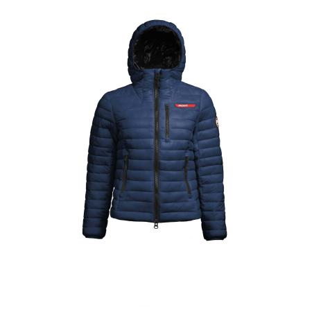 JACK1T JACK1T Outdoorjas SATEL1TE Kapuzen-Daunenjacke 2.0 navy