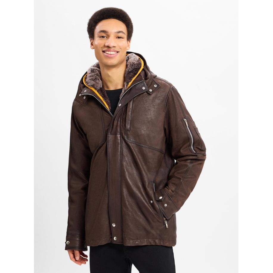 Nils Sundström Nils Sundström Winterjas Florida chocoladebruin -