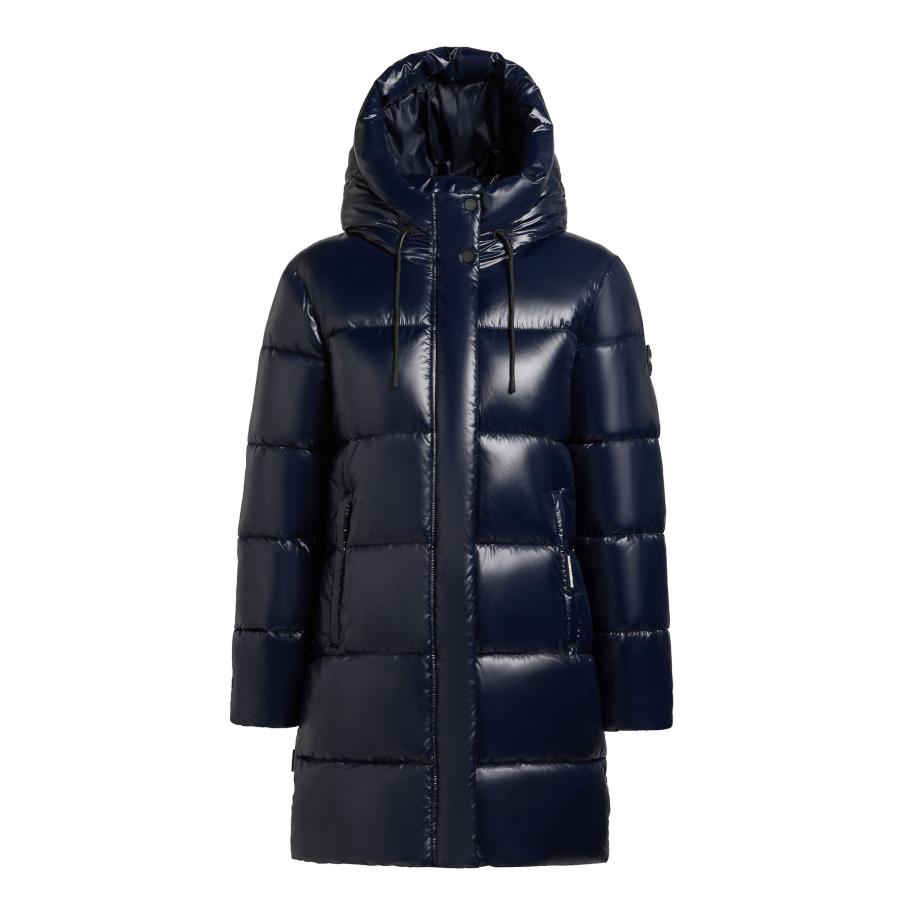 Khujo khujo Winterjas Janou donkerblauw -