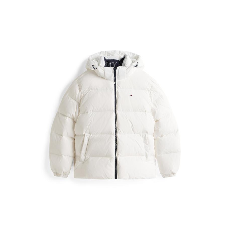 Tommy Jeans Tommy Jeans Winterjas Essential wit -