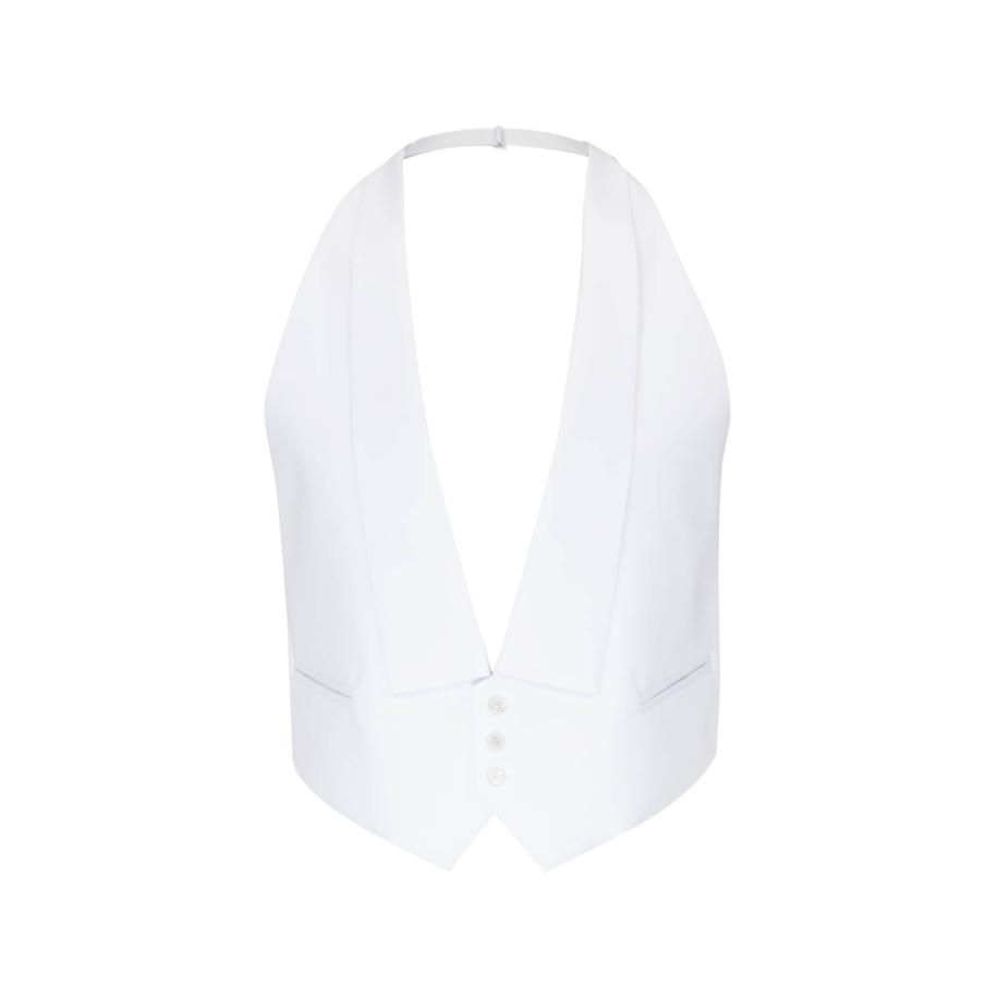 Seidensticker SEIDENSTICKER Bodywarmer Schwarze Rose wit -