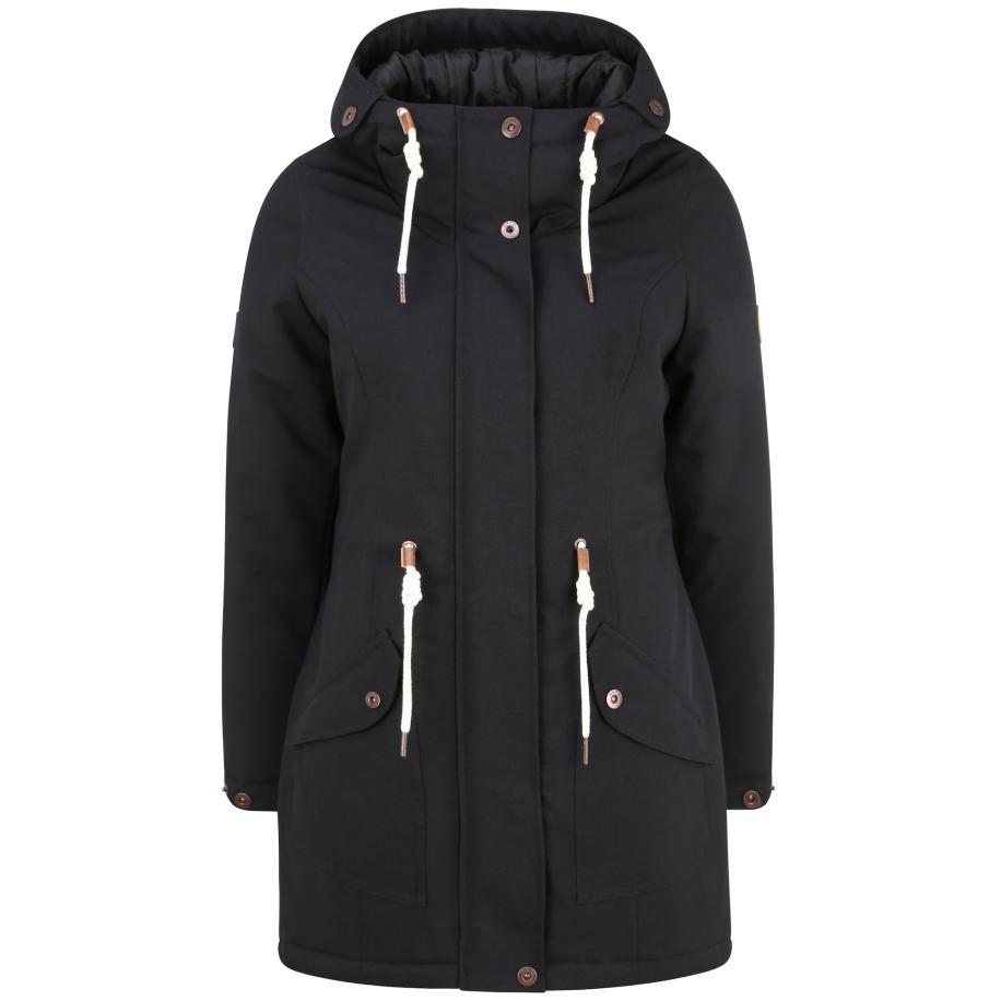 Oxmo Tussenparka Melly zwart Zwart
