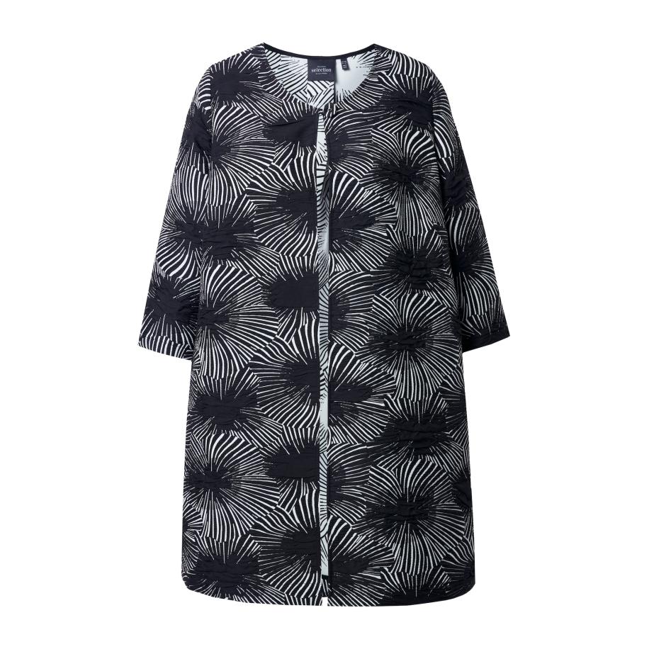 Ulla Popken Ulla Popken Tussenjas zwart -