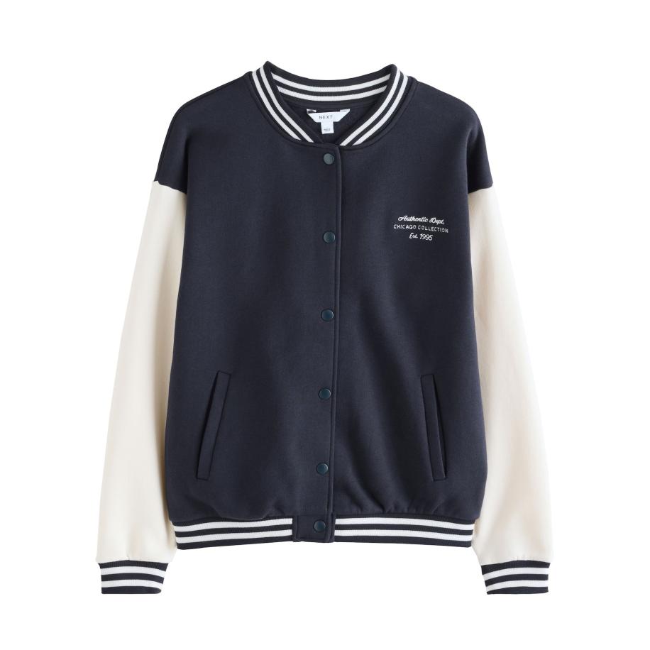 Next Next Tussenjas navy / wit -