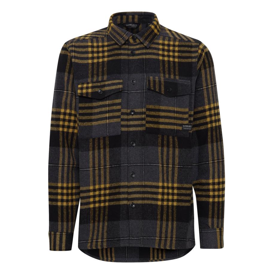 11 Project 11 Project Tussenjas grijs / gemengde kleuren -