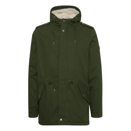 Solid !Solid Winterparka Darnell donkergroen