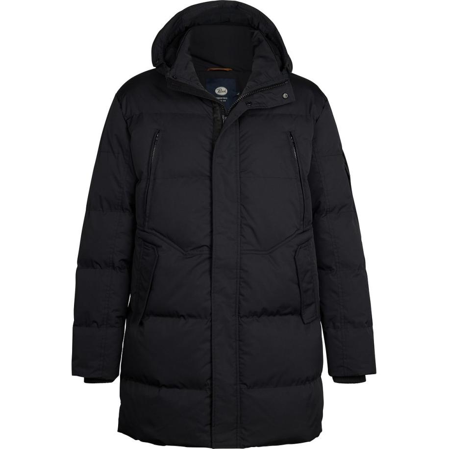 Petrol Parka Vermont Zwart Zwart
