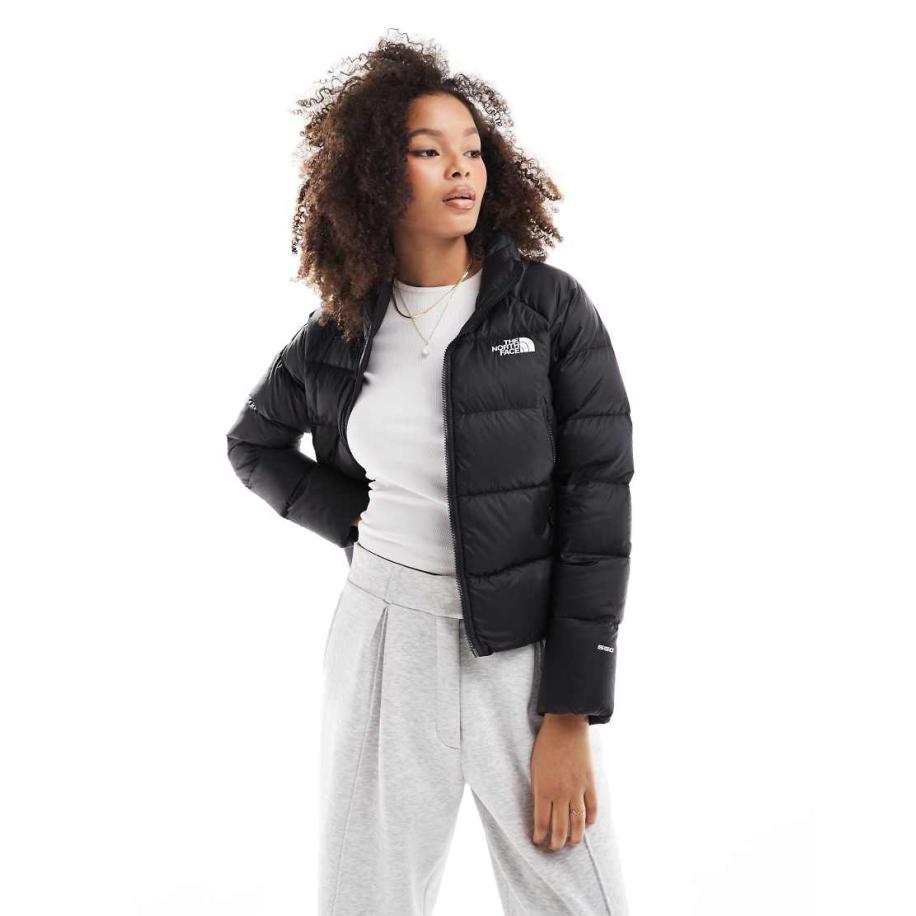 The North Face Hyalite Puffer jack met logo in zwart Zwart