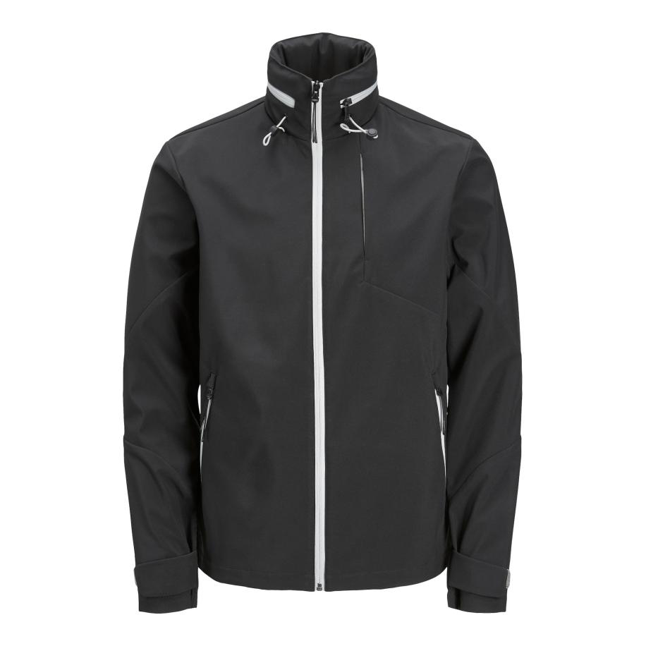 Jack & Jones JACK & JONES Tussenjas Flit zwart / wit -