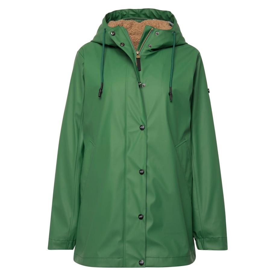 LAURASØN LAURASØN Functionele jas groen -