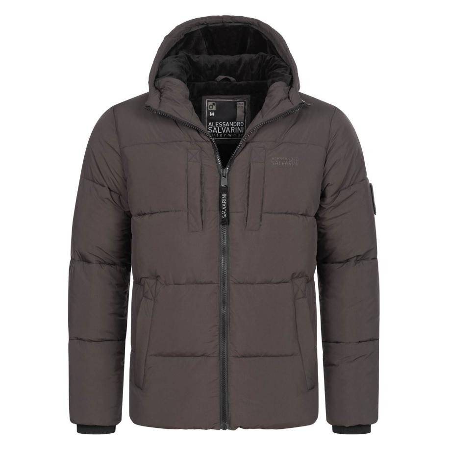 Alessandro Salvarini Alessandro Salvarini Winterjas bruin / donkerbruin -