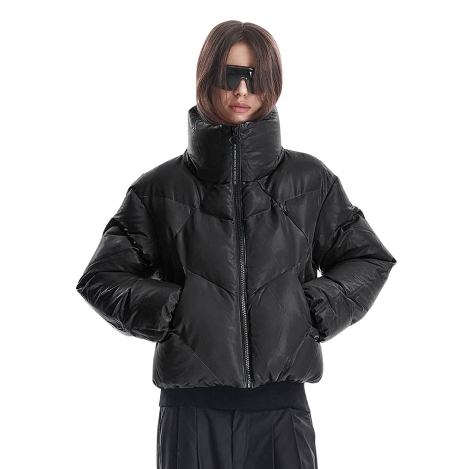 Krakatau Nebula Puffer Jas Qw573 Zwart