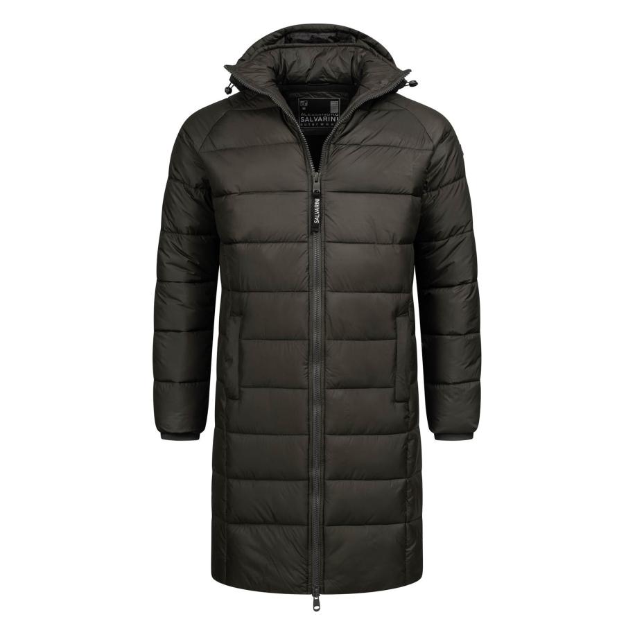 Alessandro Salvarini Alessandro Salvarini Winterjas donkerbruin -
